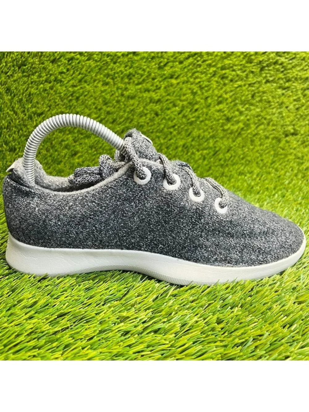 Allbirds Wool Runners Womens Size 9‎ Gray White Running Walking Shoes Sneakers